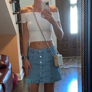 COPY - Forever 21 Mid Denim Skirt